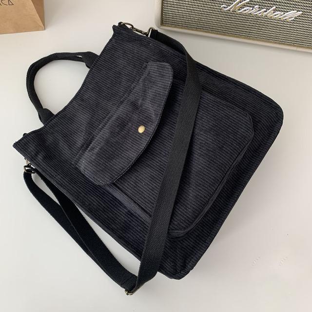 Corduroy Shoulder Bag