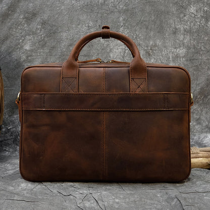 Genuine Leather Briefcase Bag