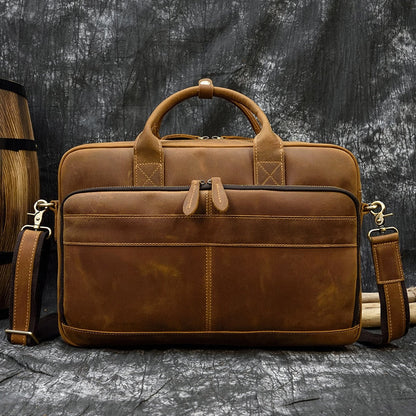 Genuine Leather Briefcase Bag