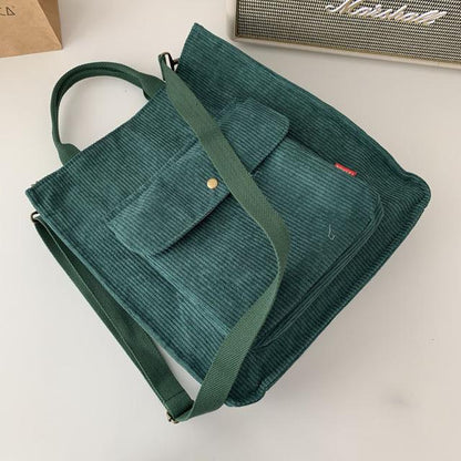 Corduroy Shoulder Bag