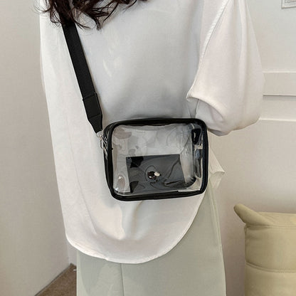 Transparent Crossbody with Wallet