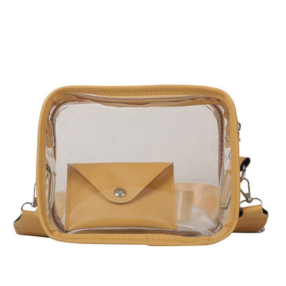 Transparent Crossbody with Wallet