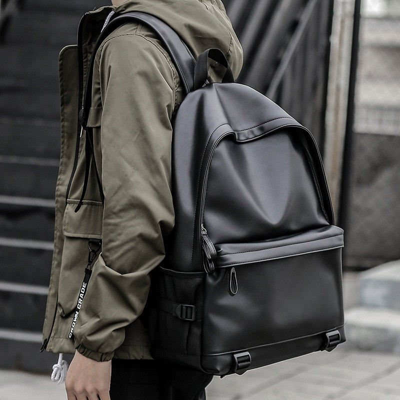 MIN Leather Backpack