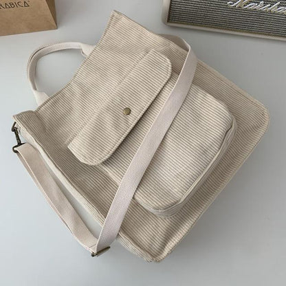 Corduroy Shoulder Bag