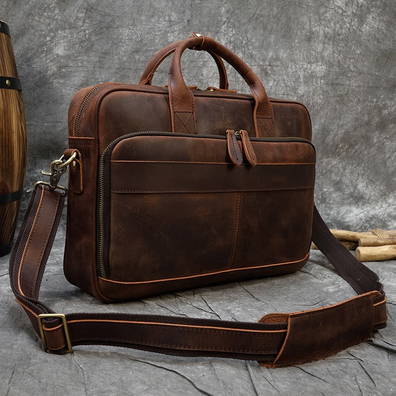 Genuine Leather Briefcase Bag