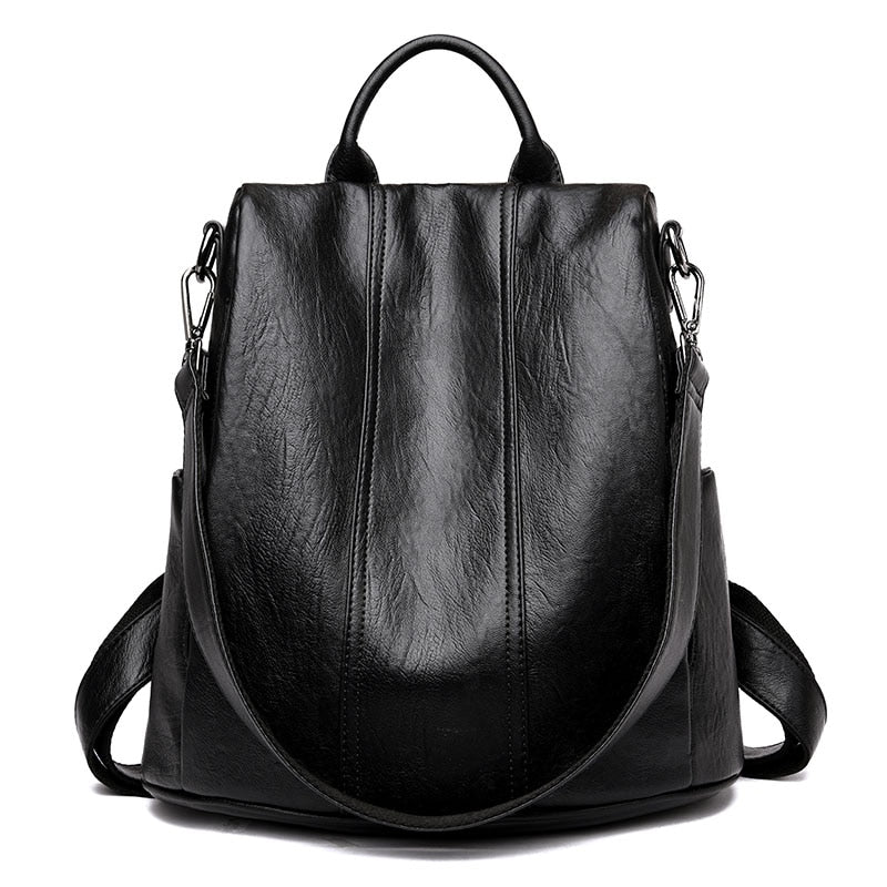 MIN Leather Backpack