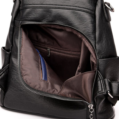 MIN Leather Backpack