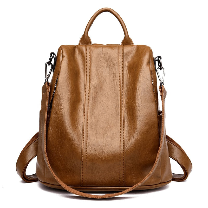 MIN Leather Backpack