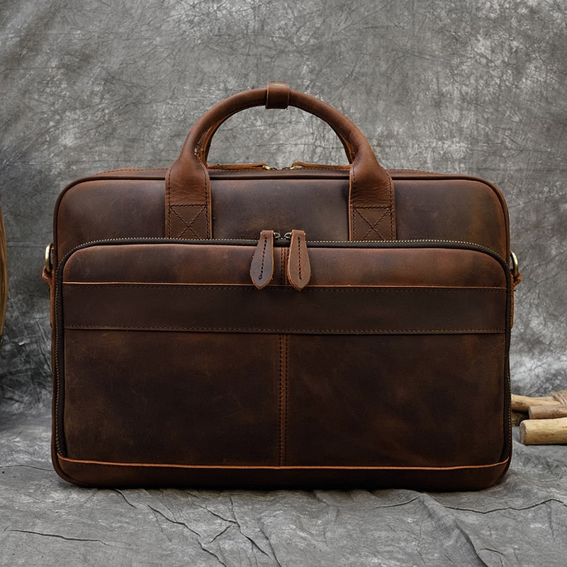 Genuine Leather Briefcase Bag