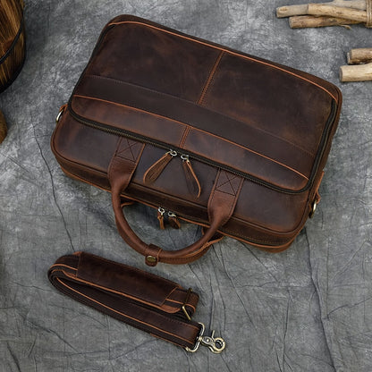 Genuine Leather Briefcase Bag