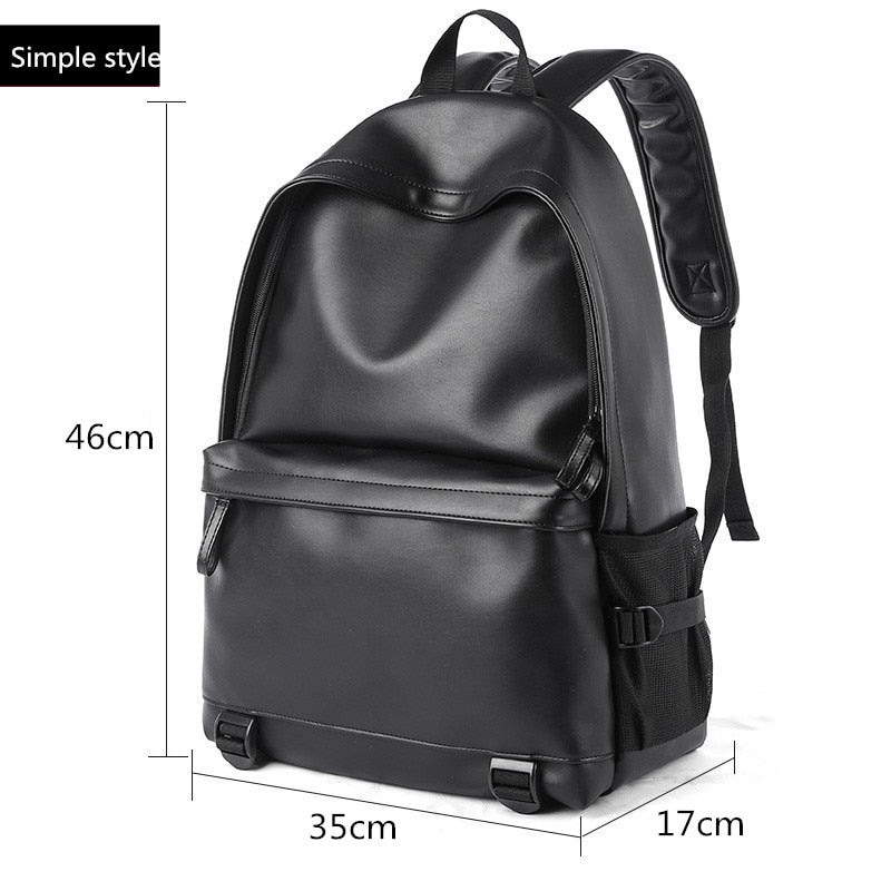 MIN Leather Backpack